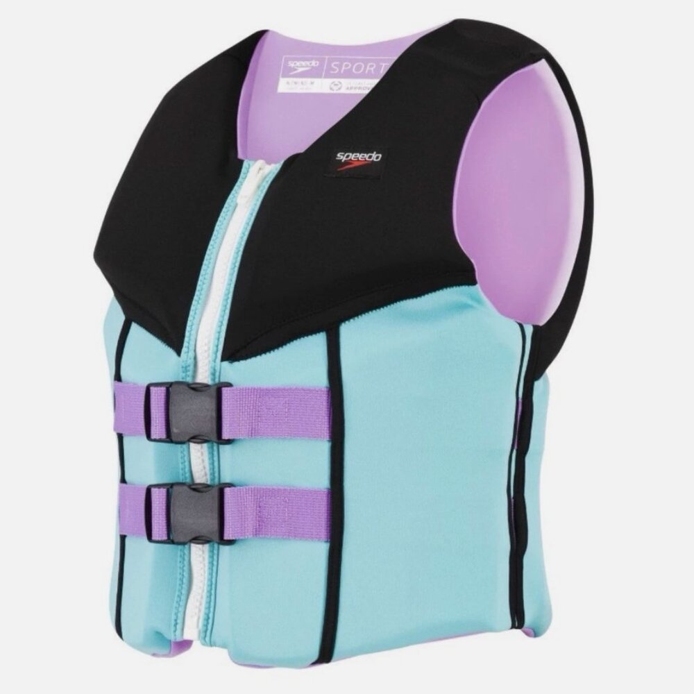 NEW Speedo Women's Sport Premium PFD Life Jacket Small vest